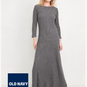 Old Navy Gray Women's Dress; New w/o Tags; Sz XL